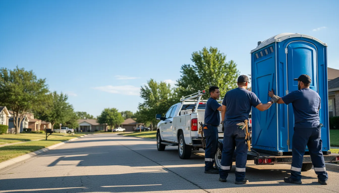 Portable Toilet Rental in Reagan, TX near me